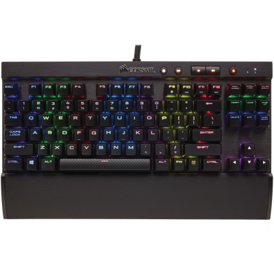 מקלדת גיימינג Corsair LUX K65 צבע שחור מקלדת גיימינג Corsair LUX K65 צבע שחור