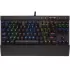 מקלדת גיימינג Corsair LUX K65 LUX RGB Cherry MX Red צבע שחור