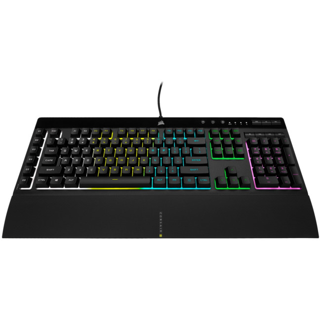 Gaming Keyboard Corsair K55 RGB PRO Color:black