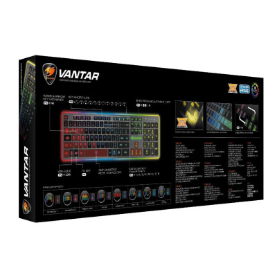 Gaming Keyboard COUGAR VANTAR Color:black Gaming Keyboard COUGAR VANTAR Color:black