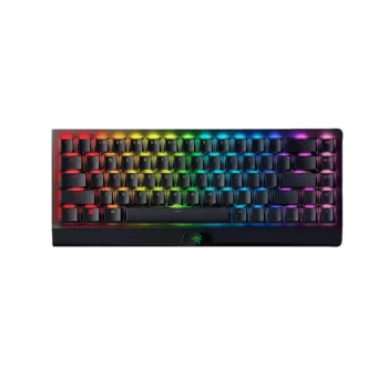 מקלדת גיימינג אלחוטית RAZER BlackWidow V3 Mini HyperSpeed - Phantom Edition - Green Switch צבע שחור מקלדת גיימינג אלחוטית RAZER BlackWidow V3 Mini HyperSpeed - Phantom Edition - Green Switch צבע שחור