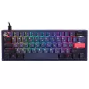 מקלדת מכאנית Ducky One 3 Mini Cosmic Cherry Silver Switch צבע כחול