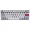 Mechanical gaming keyboard Ducky One 3 Mini Mist Grey Cherry Speed Silver Switch Color:gray