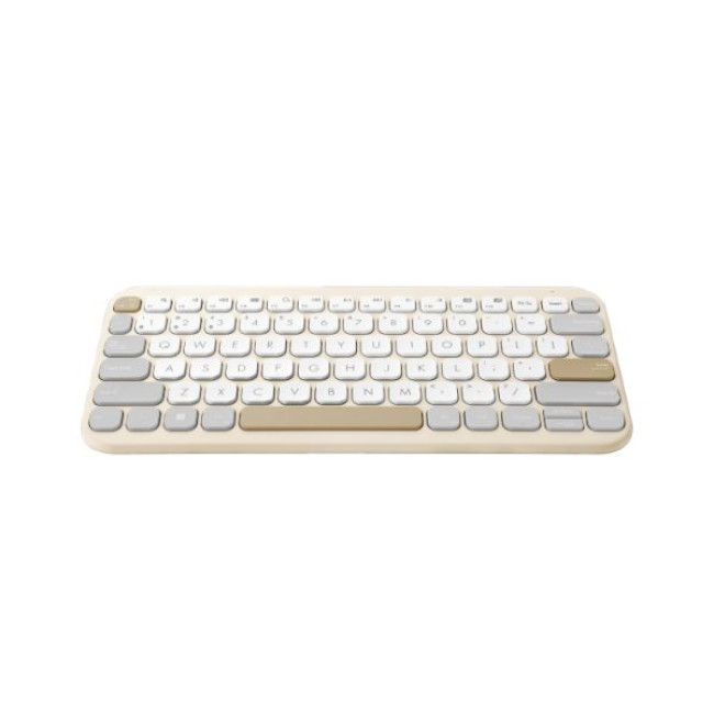 Bluetooth Wireless Keyboard ASUS Marshmallow KW100 BT Oat Milk