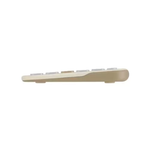 מקלדת אלחוטית Bluetooth Asus Marshmallow KW100 BT שמנת