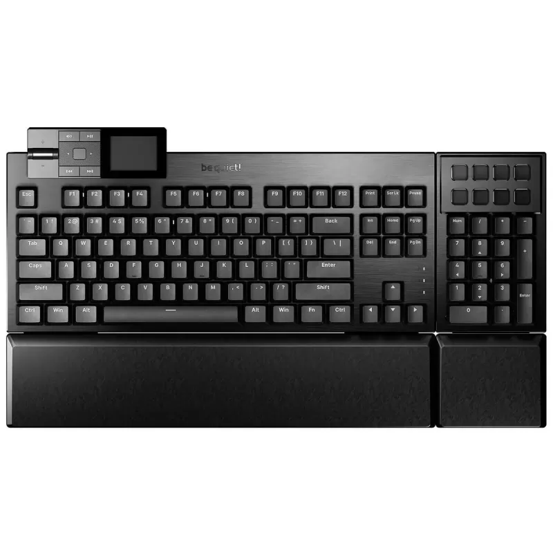 Mechanical gaming keyboard be quiet! Dark Mount Silent linear ARGB Color:black
