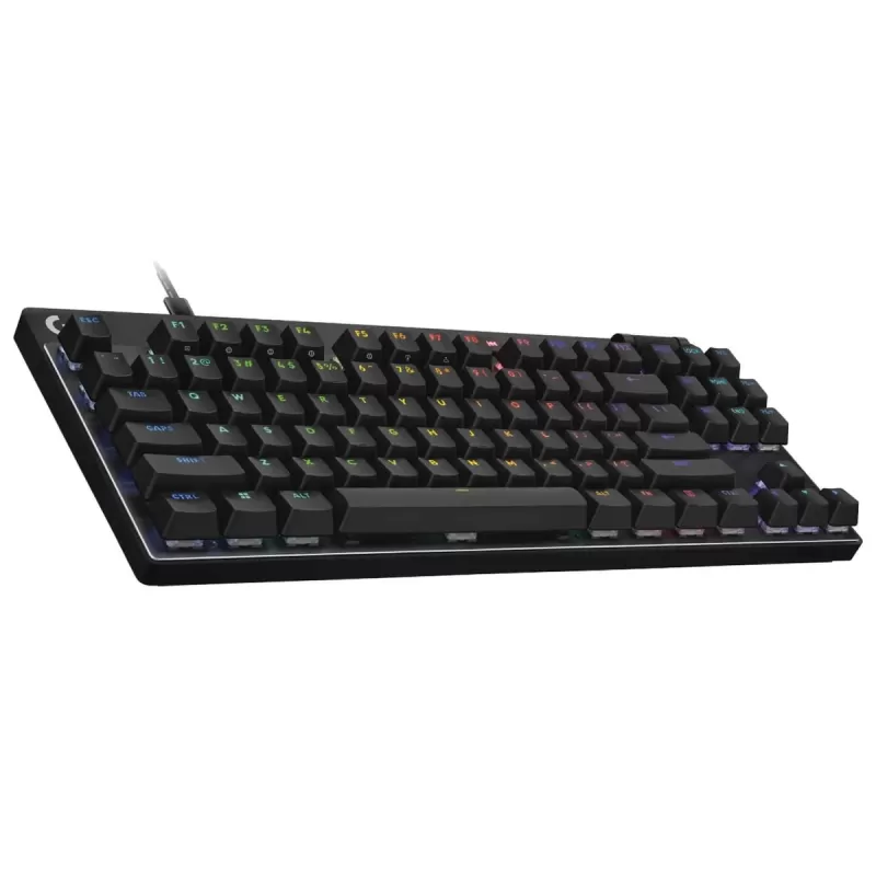 Gaming Keyboard Logitech G Pro X TKL Rapid Analog Switches Color:black Gaming Keyboard Logitech G Pro X TKL Rapid Analog Switches Color:black