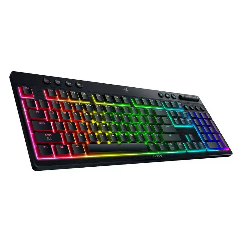מקלדת גיימינג אלחוטית RAZER BlackWidow V4 Low-Profile HyperSpeed