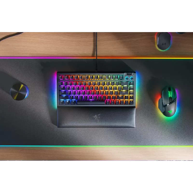 Игровая Клавиатура RAZER BlackWidow V4 75% Black Цвет:чёрный
