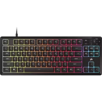 Игровая Клавиатура Corsair K55 Core TKL RGB - black Игровая Клавиатура Corsair K55 Core TKL RGB - black