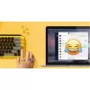 Беспроводная Клавиатура Logitech POP KEYS black желтый