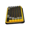 Беспроводная Клавиатура Logitech POP KEYS black желтый