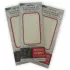 סט מדבקות אותיות לבנות למקלדת meri White Letters AR שקוף Keyboard Stickers White Letters AR Clear שפה: ערבית