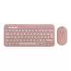 Комплект Беспроводной Клавиатуры и Мыши Logitech Pebble 2 Combo K380s + M350s pink 920-012241