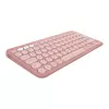 Комплект Беспроводной Клавиатуры и Мыши Logitech Pebble 2 Combo K380s + M350s pink 920-012241