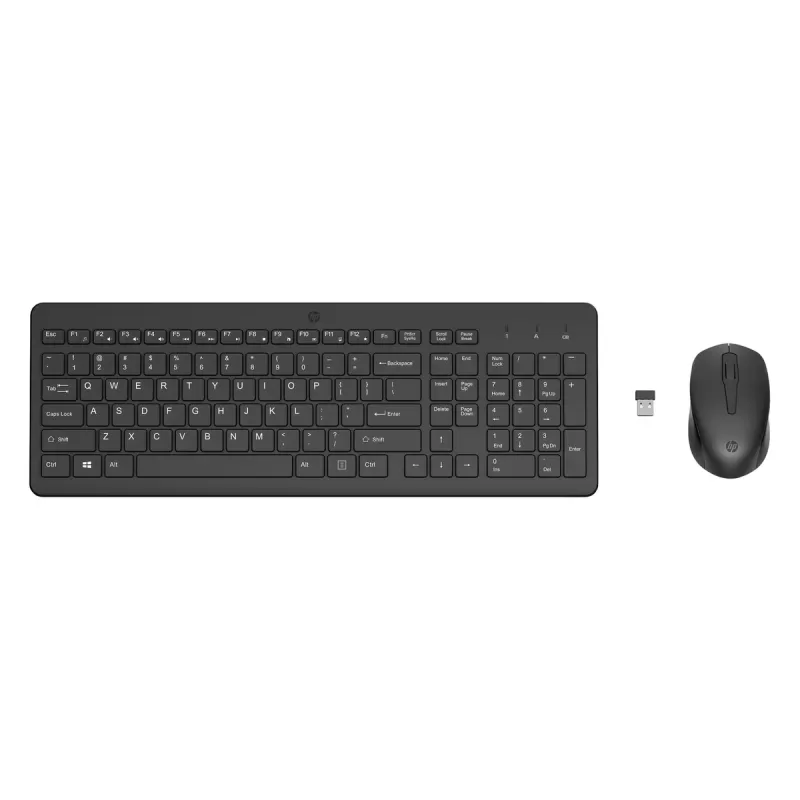 Wireless Keyboard and Mouse Set HP 330 Wireless Mouse and Keyboard Combo 2V9E6AA Color:black Wireless Keyboard and Mouse Set HP 330 Wireless Mouse and Keyboard Combo 2V9E6AA Color:black