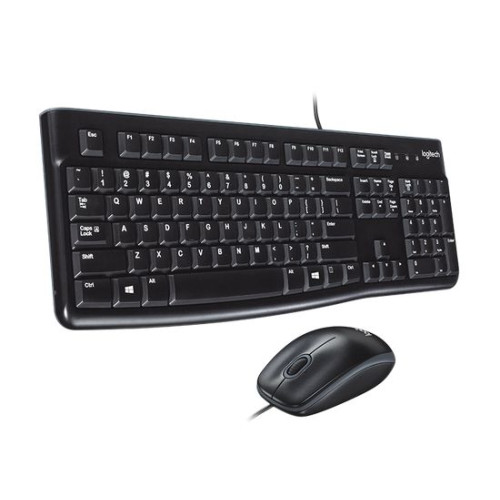 סט מקלדת ועכבר חוטי Logitech MK120 920-002545