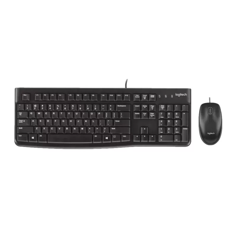 Wired Keyboard and Mouse Set Logitech MK120 920-002545