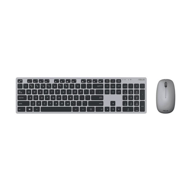 Wireless Keyboard and Mouse Set Asus W5000 Copilot gray W5000