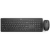 Комплект Беспроводной Клавиатуры и Мыши HP 230 Wireless Mouse and Keyboard Combo black 18H24AA