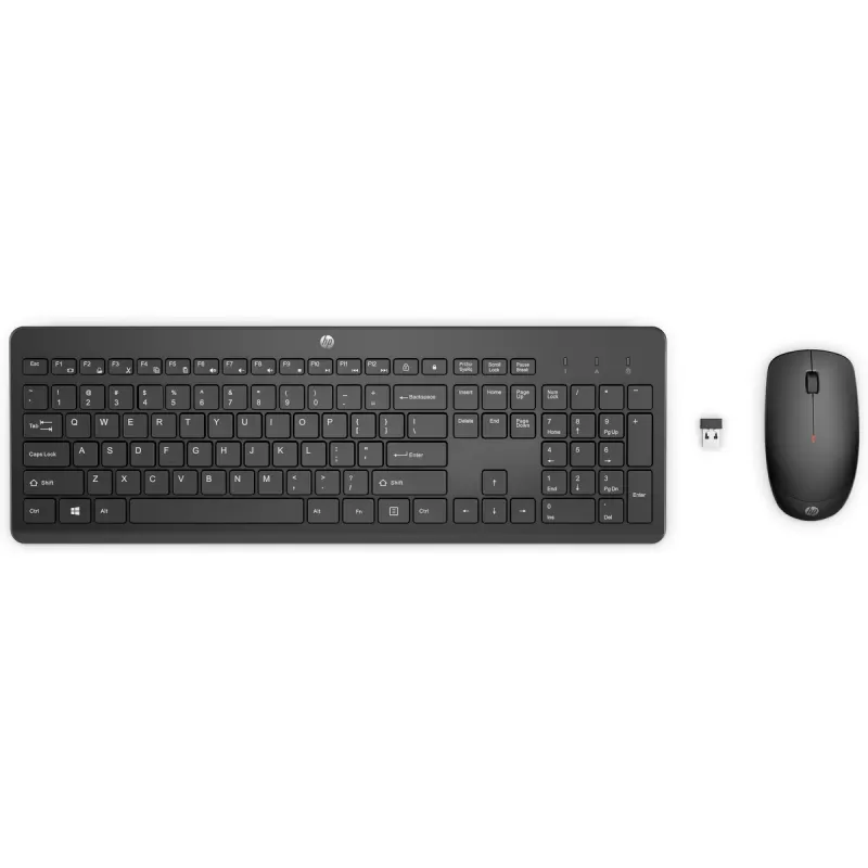 Комплект Беспроводной Клавиатуры и Мыши HP 230 Wireless Mouse and Keyboard Combo black 18H24AA