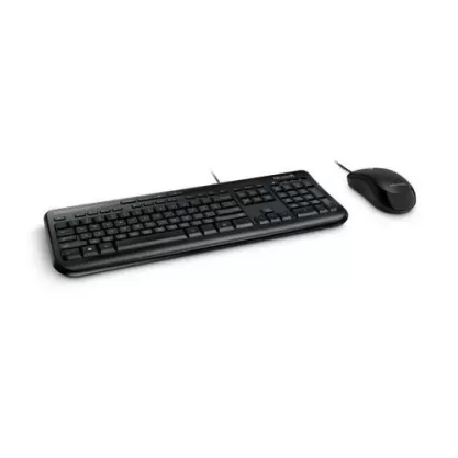 Wired Keyboard and Mouse Set Microsoft Wired Desktop 600 russian 3J2-00004-RUS Color:black