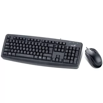 Проводная Клавиатура и Мышь Genius KB-130 Цвет:чёрный