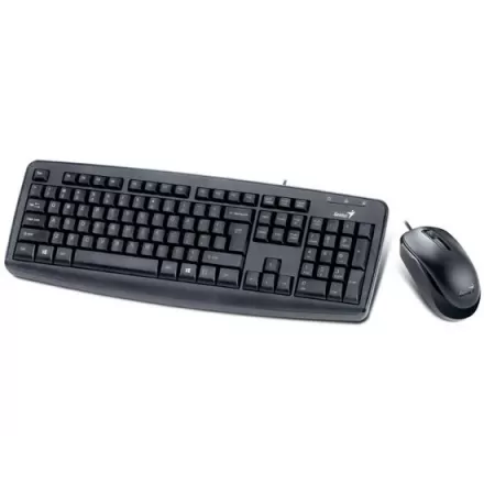 סט מקלדת ועכבר חוטי Genius KB-130 צבע שחור סט מקלדת ועכבר חוטי Genius KB-130 צבע שחור