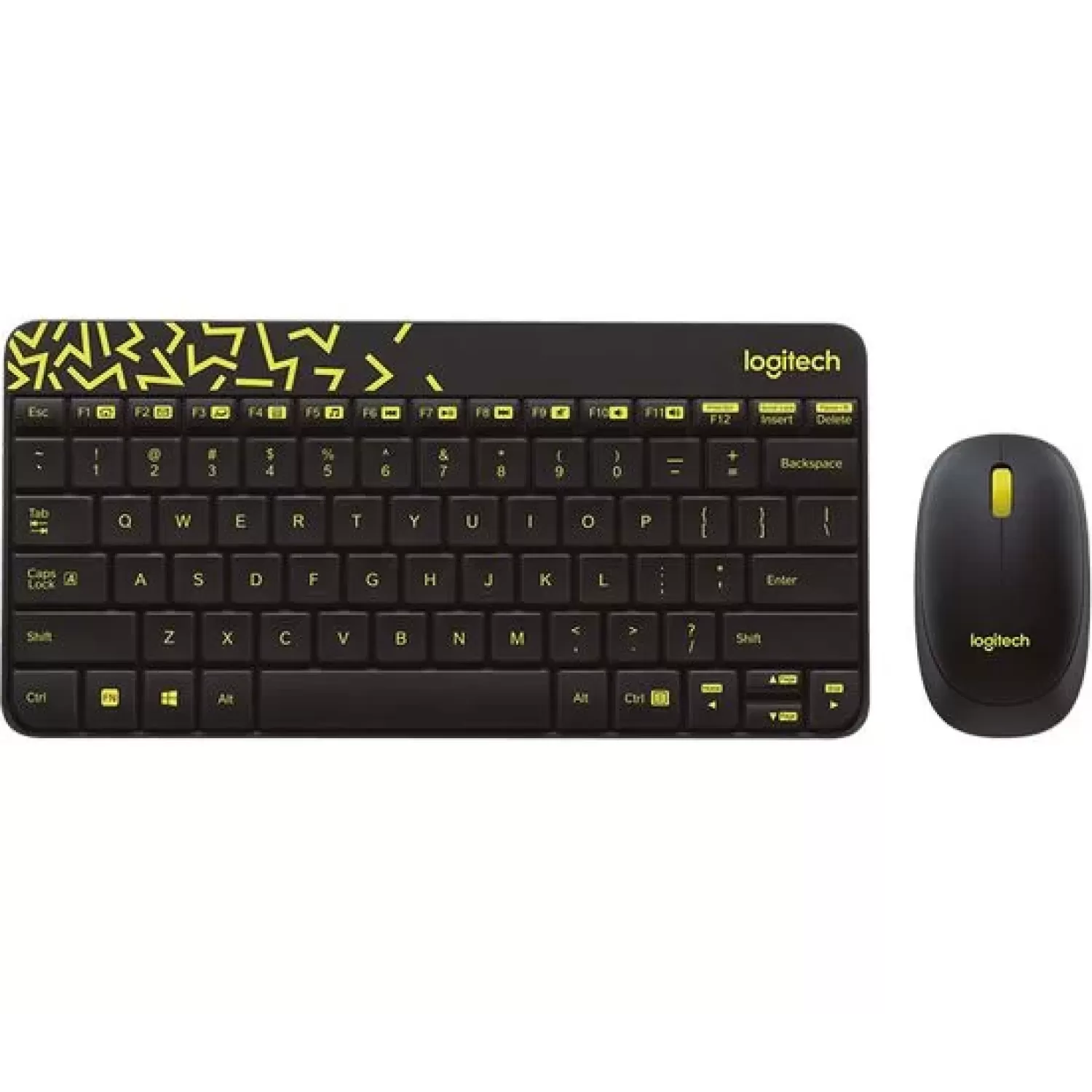 Комплект Беспроводной Клавиатуры и Мыши Logitech MK240 92000-821-70 Цвет:чёрный