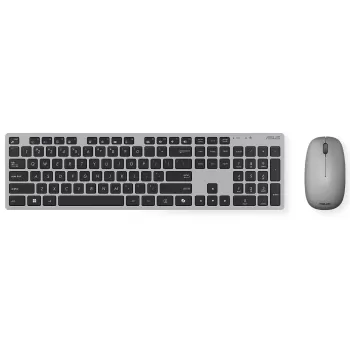Комплект Беспроводной Клавиатуры и Мыши Asus W5000 gray 90XB0430-BKM440 Комплект Беспроводной Клавиатуры и Мыши Asus W5000 gray 90XB0430-BKM440