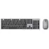 סט מקלדת ועכבר אלחוטי Asus W5000 אפור 90XB0430-BKM440