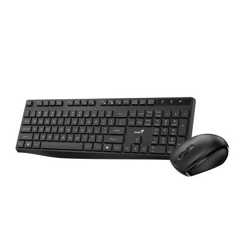 Wireless Keyboard and Mouse Set Genius KM-8206S Color:black..