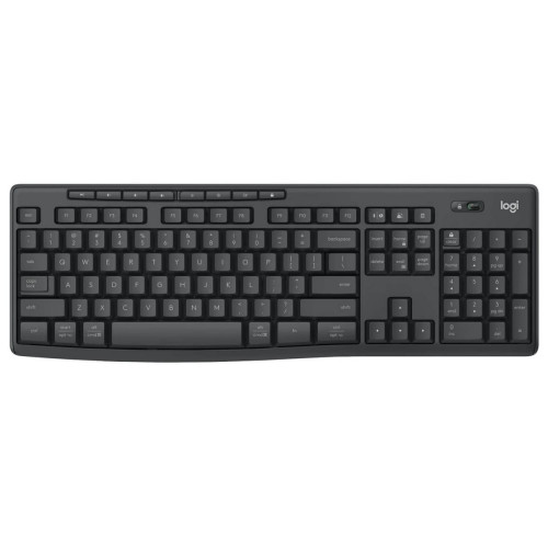 סט מקלדת ועכבר אלחוטי Logitech MK370 Combo 920-012076 צבע שחור