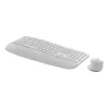סט מקלדת ועכבר אלחוטי Logitech Signature Comfort Plus MK880 לבן