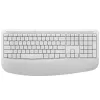 סט מקלדת ועכבר אלחוטי Logitech Signature Comfort Plus MK880 לבן