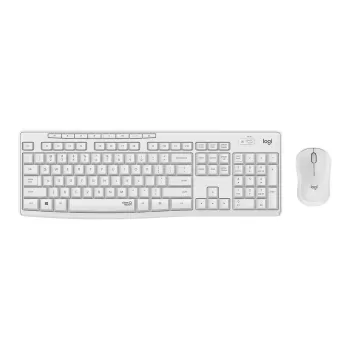 Wireless Keyboard and Mouse Set Logitech MK295 Silent Wireless Combo white 920-009826