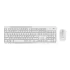 סט מקלדת ועכבר אלחוטי Logitech MK295 Silent Wireless Combo לבן 920-009826
