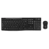 Wireless Keyboard and Mouse Set Logitech MK270 920-004536 Color:black