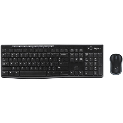 סט מקלדת ועכבר אלחוטי Logitech MK270 920-004536 צבע שחור סט מקלדת ועכבר אלחוטי Logitech MK270 920-004536 צבע שחור