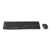Wireless Keyboard and Mouse Set Logitech MK270 920-004536 Color:black