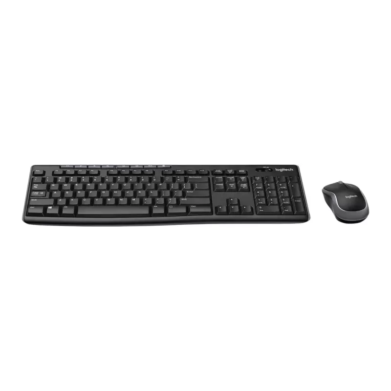 Wireless Keyboard and Mouse Set Logitech MK270 920-004536 Color:black