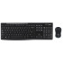 סט מקלדת ועכבר אלחוטי Logitech MK270 920-004536 צבע שחור