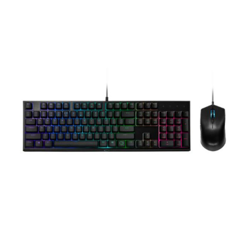 Gaming Keyboard and Mouse Set Cooler Master P20 MS-111-KKMF1-HE Color:black