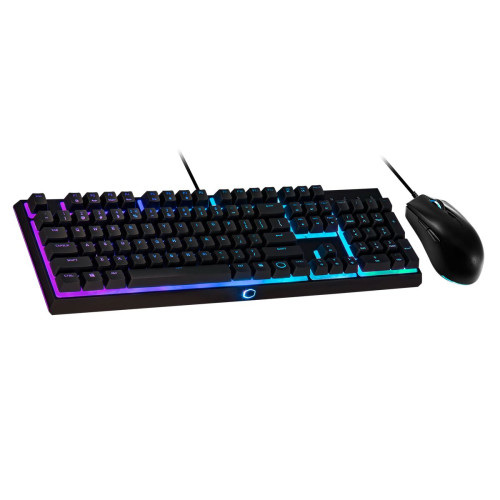 Gaming Keyboard and Mouse Set Cooler Master P20 MS-111-KKMF1-HE Color:black