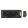 Беспроводной Комплект Клавиатура + Мышь Logitech POP Icon Combo Graphite 920-013140 Беспроводной Комплект Клавиатура + Мышь Logitech POP Icon Combo Graphite 920-013140