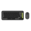Беспроводной Комплект Клавиатура + Мышь Logitech POP Icon Combo Graphite 920-013140 Беспроводной Комплект Клавиатура + Мышь Logitech POP Icon Combo Graphite 920-013140