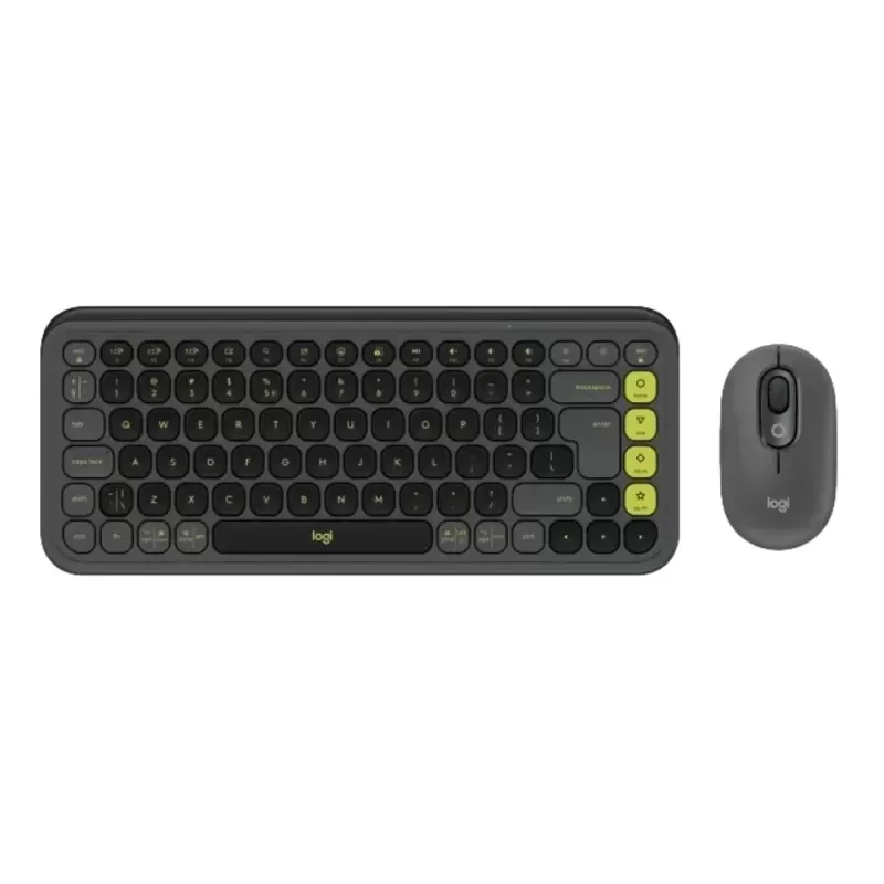 Беспроводной Комплект Клавиатура + Мышь Logitech POP Icon Combo Graphite 920-013140 Беспроводной Комплект Клавиатура + Мышь Logitech POP Icon Combo Graphite 920-013140