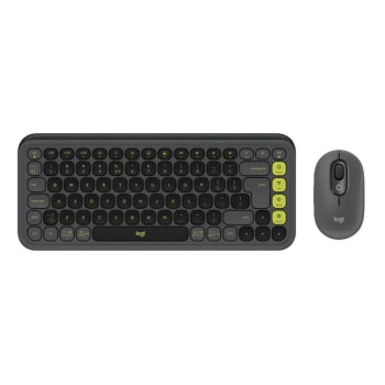 Набор беспроводной клавиатуры и мыши Logitech POP Icon Combo Graphite 920-013140