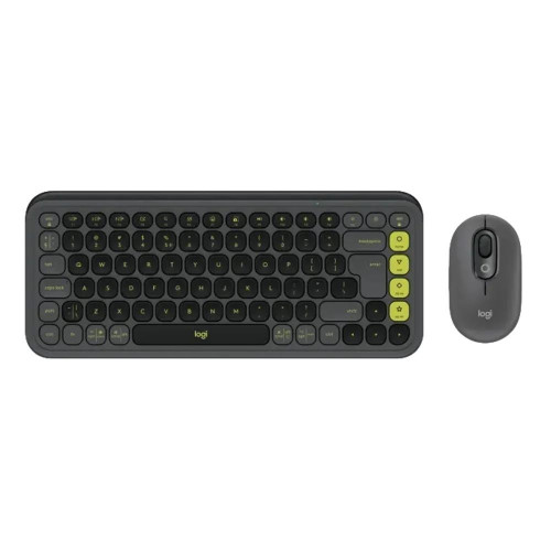 Набор беспроводной клавиатуры и мыши Logitech POP Icon Combo Graphite 920-013140