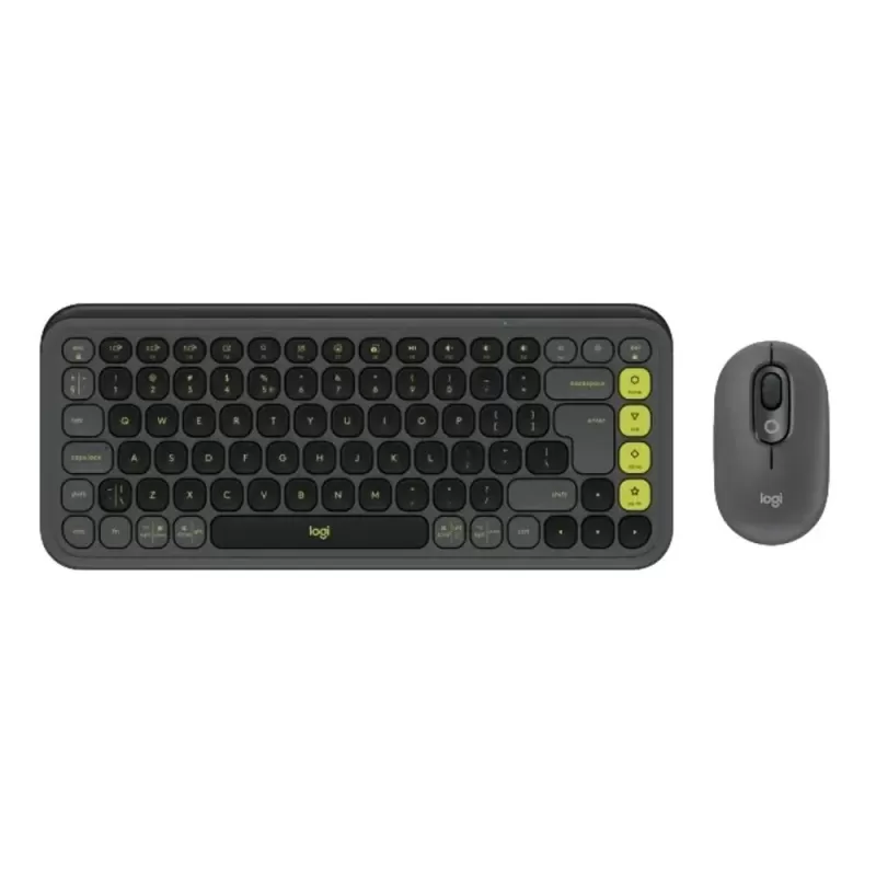 Беспроводной Комплект Клавиатура + Мышь Logitech POP Icon Combo Graphite 920-013140 Беспроводной Комплект Клавиатура + Мышь Logitech POP Icon Combo Graphite 920-013140